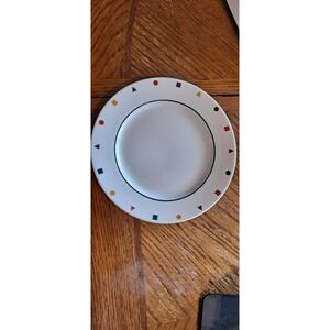 SASAKI Fine China ELEMENTS GEOMETRIC  8" Kitchen Plate